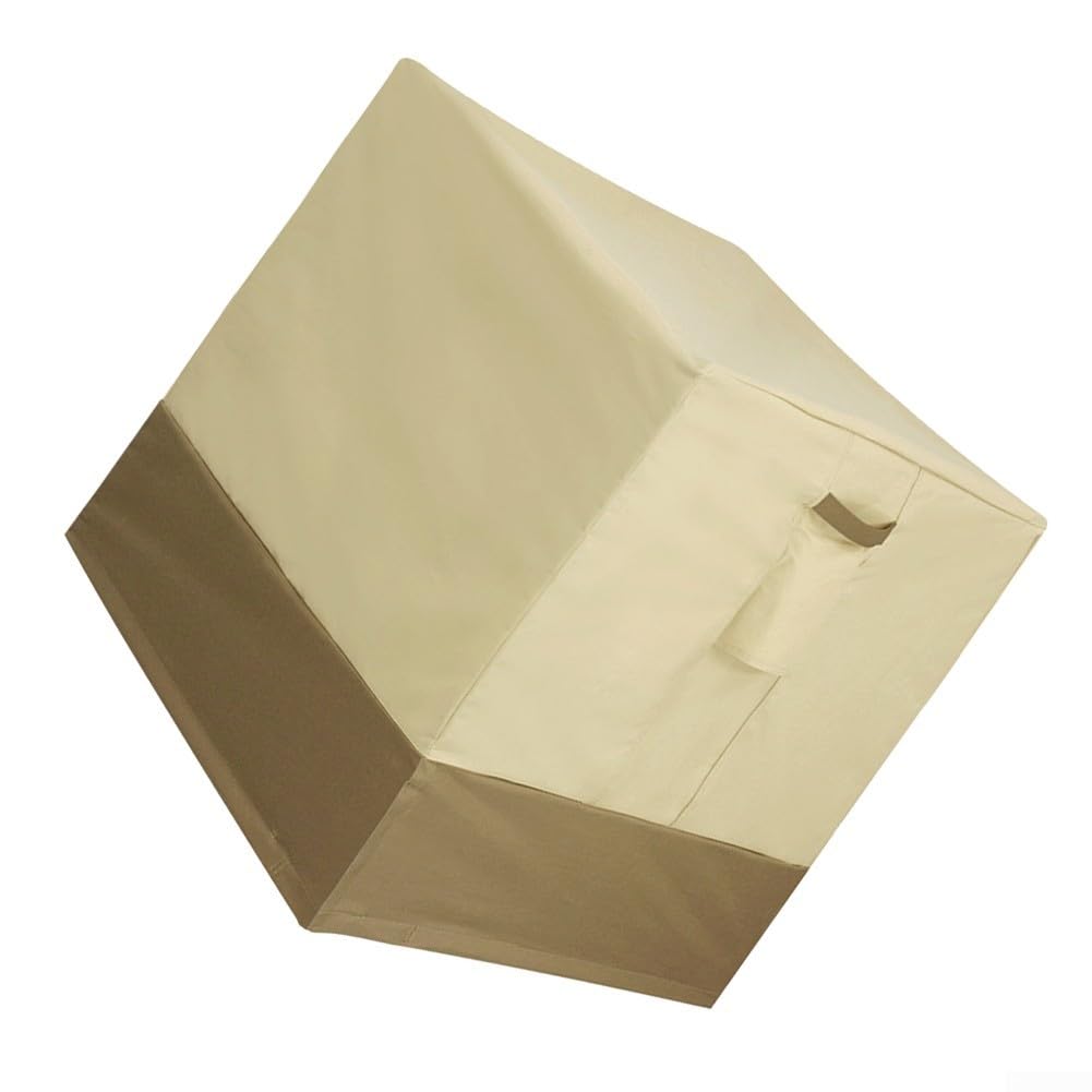 Oxford-Gewebe AC Abdeckung 83x33x57cm UV-Schutz(38 * 38 * 40in) | 600D Oxford-Material, wasserabweisend, , passt für 83x33x57cm Geräte, ganzjähriger Schutz