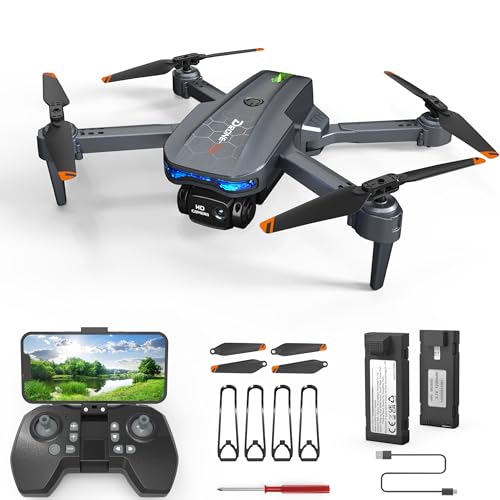 FERIETELF T29 Drohne mit Kamera 1080P HD – Faltbar Mini Drohne für Kinder & Erwachsene | WiFi FPV, 2x 1200mAh Akkus, Quadrocopter für Anfänger, Drone Kinderspielzeug Geschenk FERIETELF T29 Drohne mit Kamera 1080P HD – Faltbar Mini Drohne für Kinder & Erwachsene | WiFi FPV, 2x 1200mAh Akkus, Quadrocopter für Anfänger, Drone Kinderspielzeug Geschenk