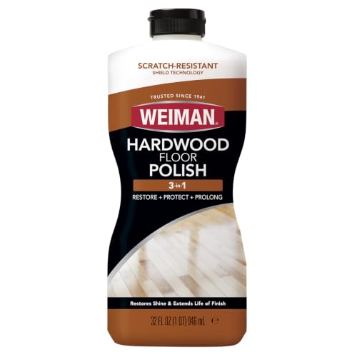 Weiman Wood Floor Polish and Restorer - 32 Ounce - High-Traf...