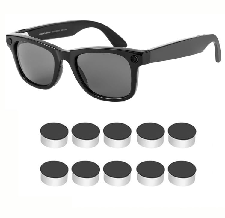 10 Pcs R-B Meta Accessories, LED Light Blocking Stickers, Camera Privacy Cover for Smart Glasses, Discreet Recording in Business Meetings, Camera Privacy Cover Accessories Glasses Accessories-picture-10