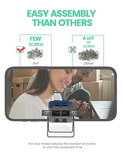 2021 Upgraded Tumbling Composter With Compost Thermometer - Dual Chamber Garden Compost Bin(43 Gal, Black) #TOP4