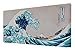 Produktbild Grupo Erik Gaming Mauspad XXL Die Große Welle vor Kanagawa Gaming Mousepad XXL rutschfest und Wasserabweisend Mauspad Groß - Mouse Pad 80 x 35 cm Schreibtischunterlage PC Zubehör Gaming
