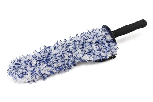 [Barrel Blade Lite] Microfiber Wheel Brush - Blue Plush
