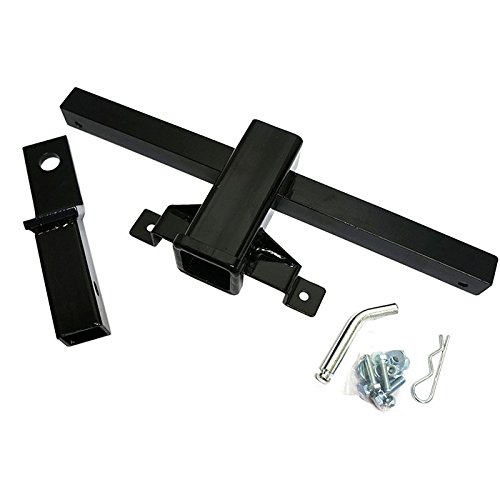 3G Black Steel Trailer Hitch for Club Car DS Golf Carts 1982 & up