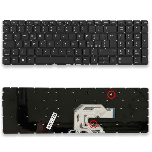 UP PARTS Ricambio tastiera per HP ProBook 450 G6, 450