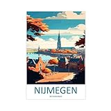 Nijmegen Reisedruck, Leinwand-Poster, Schlafzimmer, 