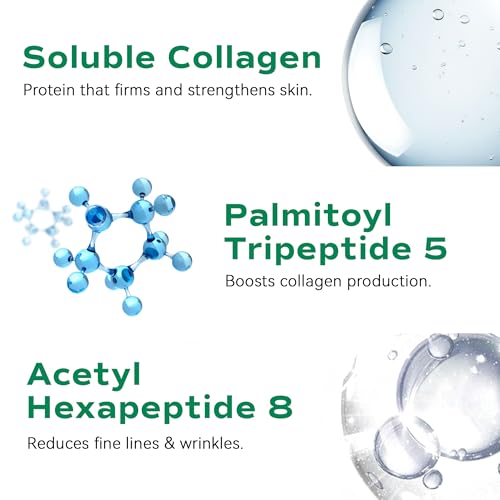 Image of One Leaf Collagen Firming Sheet Mask 25 ml* 5 Pcs, Infused With Soluble Collagen, Palmitoyl Tripeptide-5 And Acetyl Hexapeptide-8, Firms, Lifts, Plumps Skin, Smooths Fine Lines, Boosts Elasticity