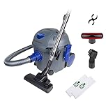 Russell Hobbs Tidy Tub Vacuum Cleaner Powerful 800W Motor Extra-long 10m Cord HEPA Filter with Crevice and Brush Tool, Includes 2 x Vacuum Bags 2 Year Guarantee, RHTV2001