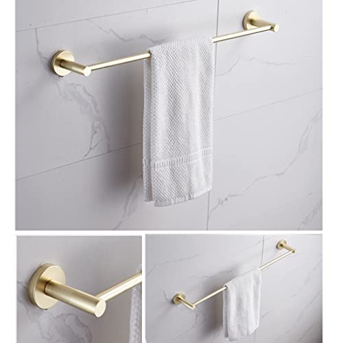 Toallero para baño dorado de pared en acero inoxidable estilo moderno 3