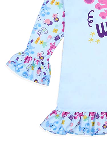 INTIMO Nickelodeon Toddler Girls' Blue's Clues School Sleep Pajama Dress Nightgown3
