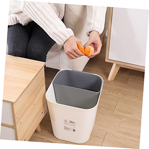 Caneca de basura plástica doble uso seca y mojada Ipetboom miniatura 2