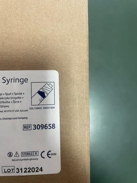 Seringue BD plastipak 3 ml luer lock lot de 200 pièces