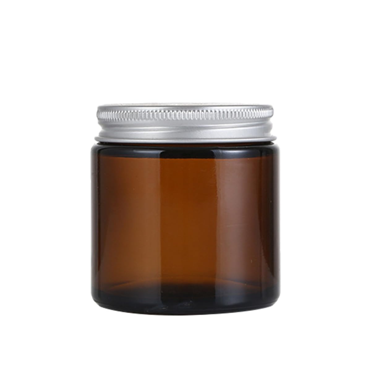 Contenants à bougies en verre marron 100ml sécurisés pour éviter les fissures de cire