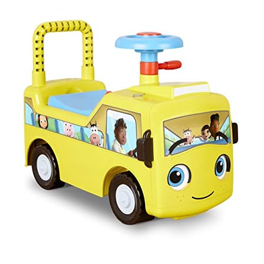 Little Tikes Little Baby Bum Wheels On The Bus Scoot & Push Ride On