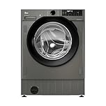 Hoover, H-Wash 400 Integrated Washing Machine, 9 Kg Wash Capacity, 1600 RPM, A-30 percent Rated, hOn App Connectivity, Steam Care Pro Cycle, Anthracite and Black, 60x53x82 cm - BH4S69M6DB9RJ-80
