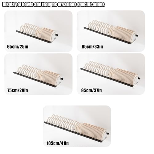Escurridor de platos metálico de doble pared con diseño elegante de 75 cm 8