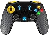 * - * Das Gamepad unterstützt die meisten Spiele in iOS / Android-System. Vor dem Spielen von Spielen, müssen Sie eine App für Keymapping zum Download bereit. Sie können das Spiel sehr schnell starten, nachdem die Bedienknöpfe des Gamepads und Telefon über die App genau entsprechen. Für die Methode von Android und iOS verbinden, finden Sie in den entsprechenden Videos.