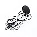 Adeco HD0005 Candle Holder, Black Scroll and Cross