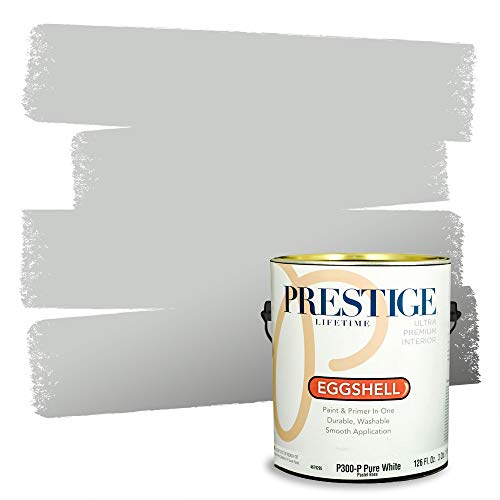 PRESTIGE Interior Paint and Primer in One, Sea Wall, Eggshell, 1 Gallon