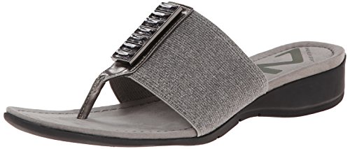 AK Anne Klein Sport Women's Knohow Fabric Flip Flop