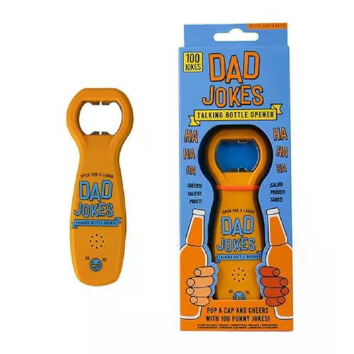Gift Republic Dad Jokes Talking Bottle Opener, Multicolor
