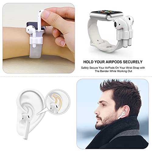 Airpods Case Pink,Wqnide Airpods Accessories Set,12 In 1 Protective Silicone Cover And Skin For Apple Airpods Charging Case With Airpods Ear Hook Grips/Airpods Staps/Airpods Clips/Skin/Tips/Grips #TOP5