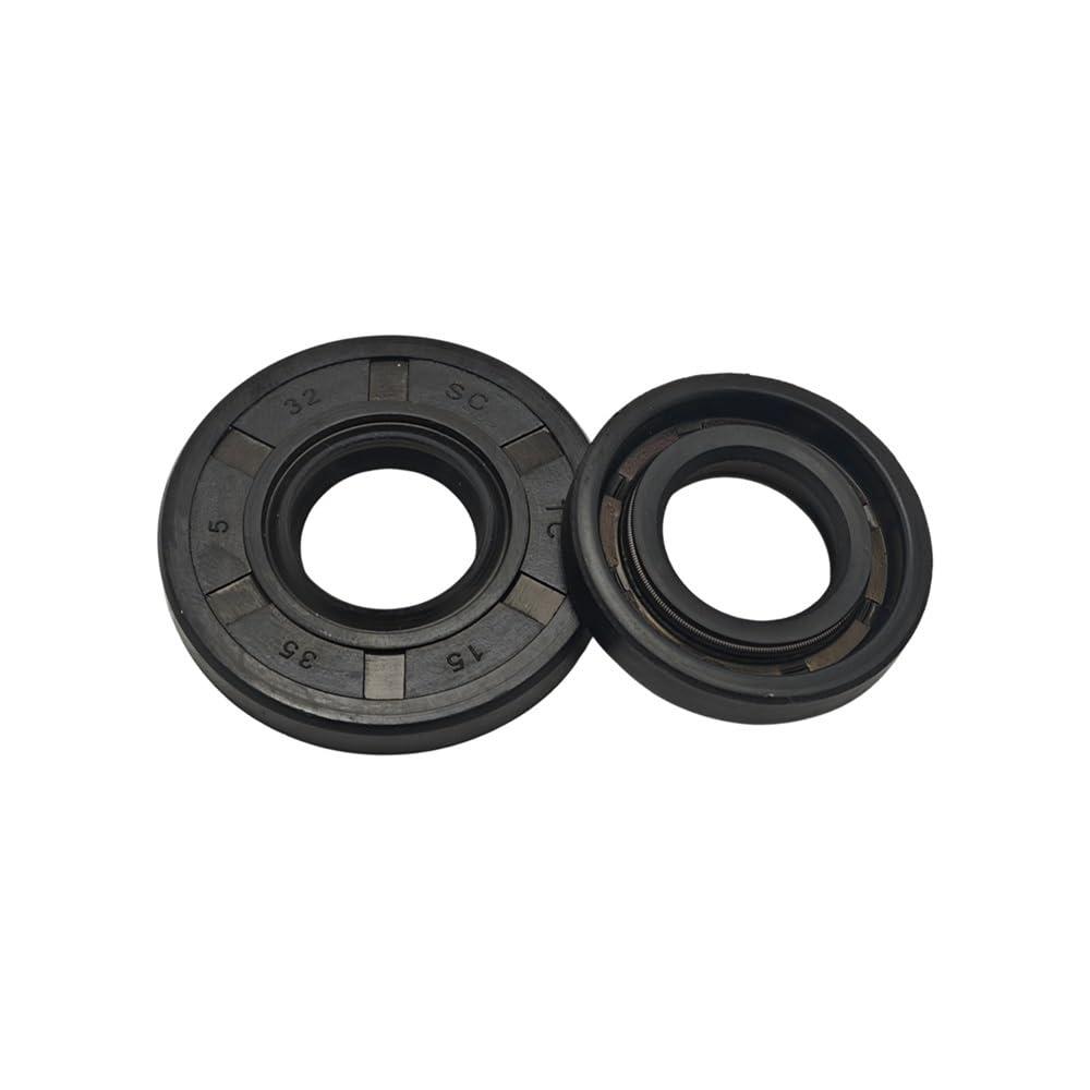 Kit de Anillos de pistón de 45 mm con Pasador y circlip for Motosierra China 5200 de 52 CC. Incluye Juego de retenes de Aceite y cojinetes de cigüeñal. Pieza de Repuesto for Motosierra.