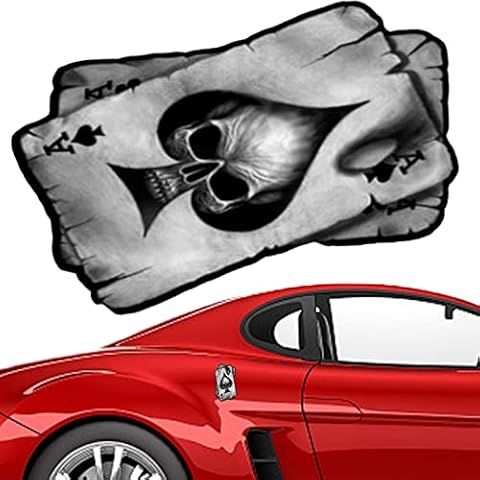 Pegatinas de Cartas Maseaxi para Coches de Halloween Cover