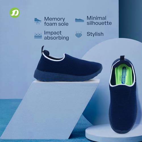 Image of DOCTOR EXTRA SOFT Lightweight Memory Foam Women's Shoes | Walking,Gym,Training,Running,Casual,Sports,Athletics| Stylish,Flexible,Comfortable| Slip-On,Loafers,Lace-Up,Sneaker for Ladies & Girls D-1004