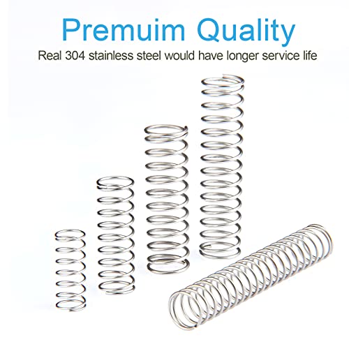 Small Springs Compression Kit Assortment Mechanical Steel Assorted Set Detent Pen Springs 225 Pcs #TOP1