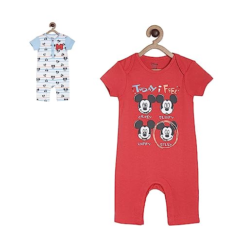 Image of miniklub Infants Boys Pack of 2 Rompers