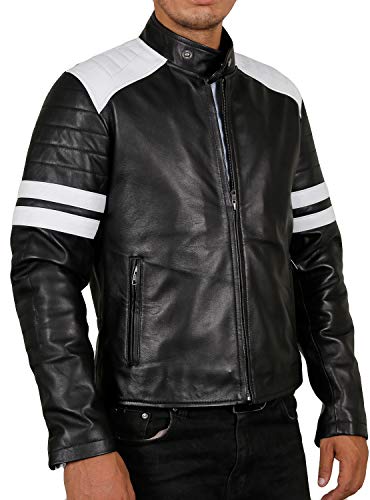 Laverapelle Men's Genuine Lambskin Leather Jacket (Black, Small, Polyester Lining) - 1501005 #TOP14