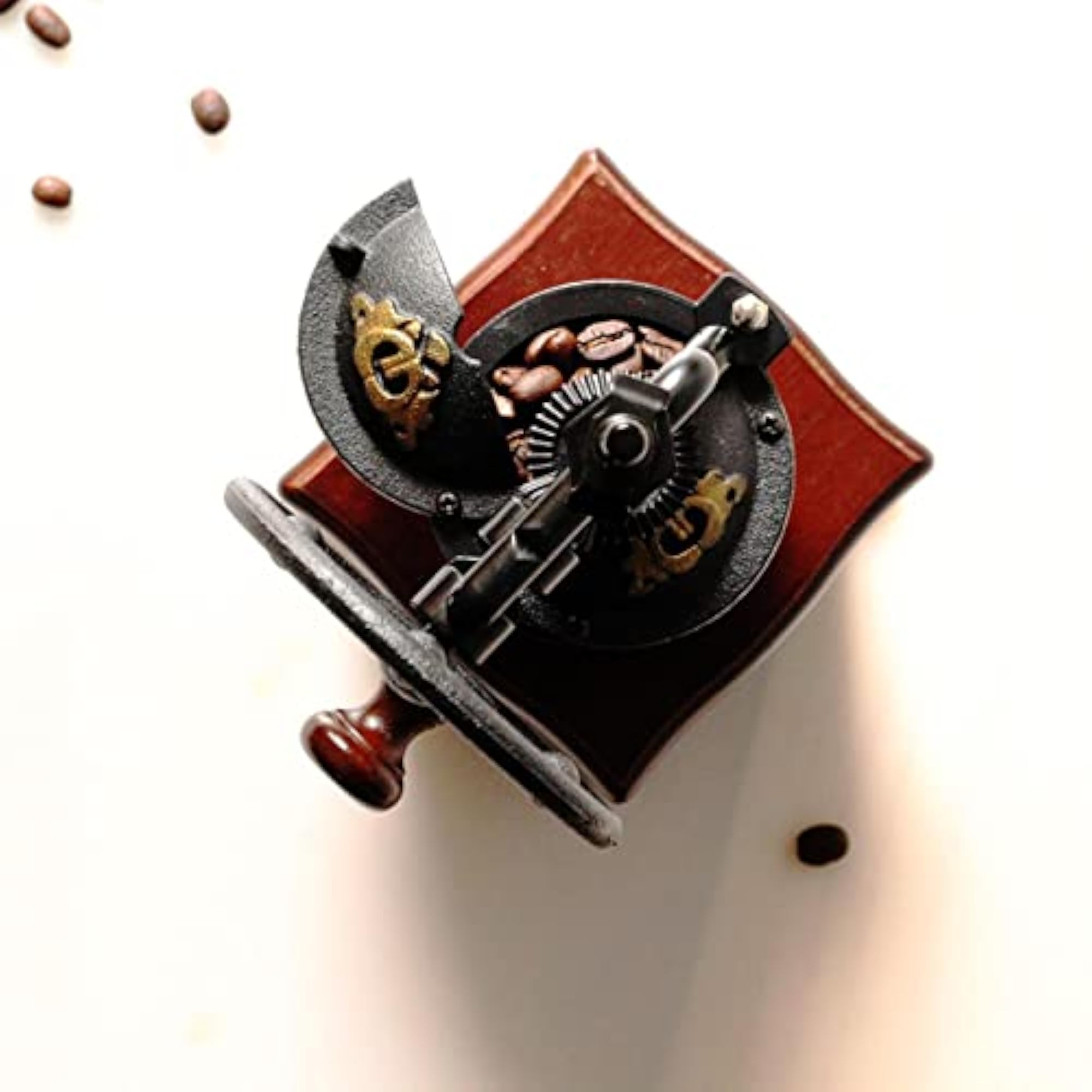Manual Coffee Grinder Windmill Wheel For Home Decoration