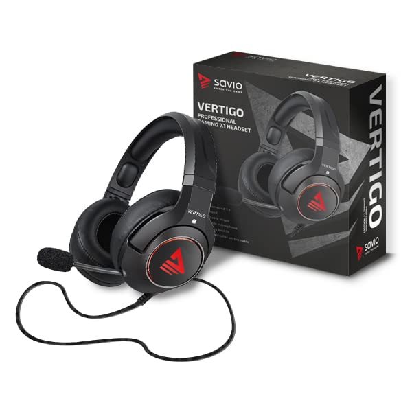SAVIO Vertigo Gaming Headset USB 7.1 – Image 3