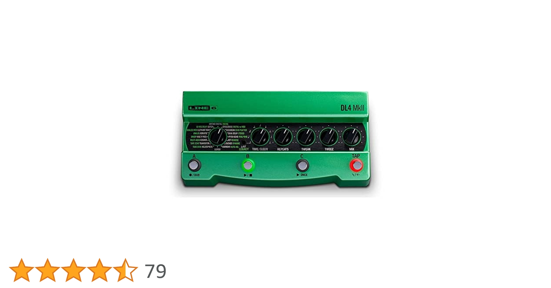 Amazon | Line 6 DL4 MKII ディレイモデラー グリーン