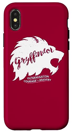 Coque Harry Potter Gryffondor Wordcraft pour iPhone X et XS protection antichoc