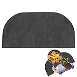 Fonction ignifuge: le tapis ignifuge du foyer peut être utilisé comme isolation ou isolation. Empêcher le charbon de bois de cheminée de tomber sur le sol et de provoquer accidentellement un incendie. Ce tapis ignifuge a un très bon effet ignifuge.