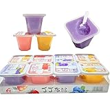 DAMAICHUHAI Jelly Fruit,Jelly Sticks,Sticks, Fruit-Flavored Soft and Bouncy, Multiple Flavors, Portable Individual Packaging for a Satisfying Snack. 8 Cups.