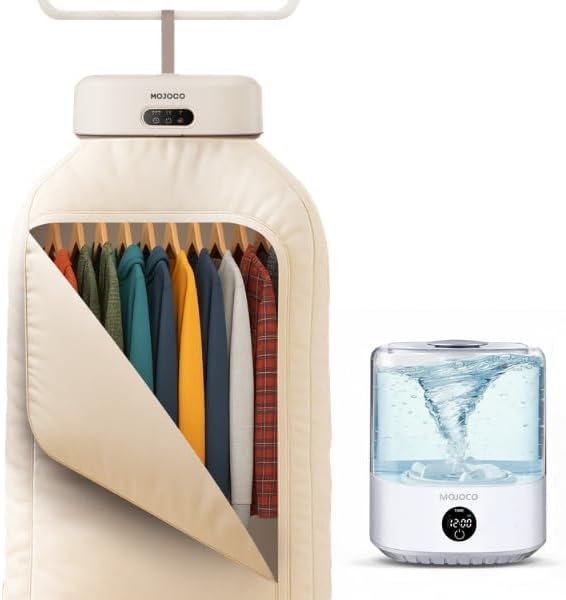 Portable Dryer & 3L Battery-Operated Washing Machine for Apartments, Dorms, and Travel