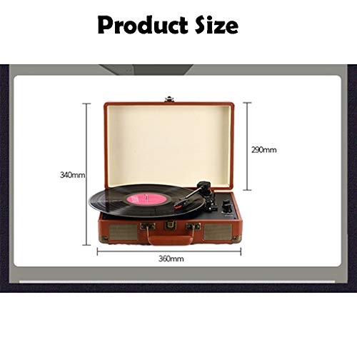 Tourne-Disque Vinyle avec Fonctions de Lecture et de Stockage Audio, système de Platine Vinyle Bluetooth à 3 Vitesses… - Les Beatles, Paul McCartney, John Lennon, RIngo Starr, George Harrison Tourne-Disque Vinyle avec Fonctions de Lecture et de Stockage Audio, système de Platine Vinyle Bluetooth à 3 Vitesses… – Image 8