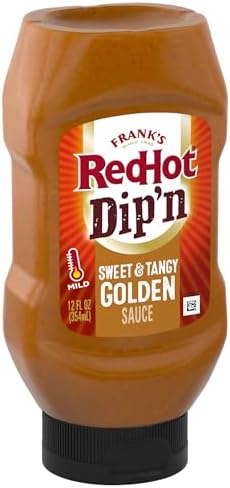 Frank's RedHot Dip'n Sweet & Tangy Golden Sauce, 12 fl oz