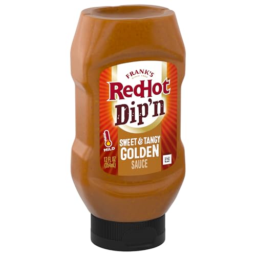 Frank's RedHot Dip'n Sweet & Tangy Golden Sauce, 12oz