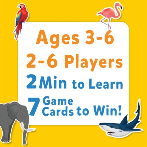 Skillmatics Card Game - Guess In 10 Junior Animal Kingdom, Quick Game Of Smart Questions, Gifts & Fun Learning For Ages 3 To 6 #TOP6