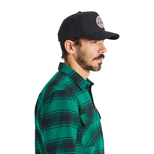 Foto von Brixton Men's Rival C MP Snapback Cap, Black, One Size