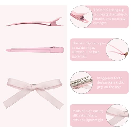 Set de 20 Pinzas para Cabello en Colores Pastel miniatura 2