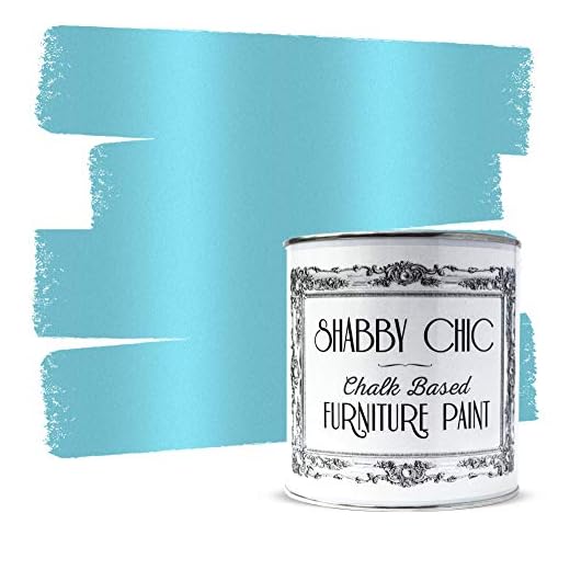 Shabby Chic Metallic Chalk Paint - Metallic Blue