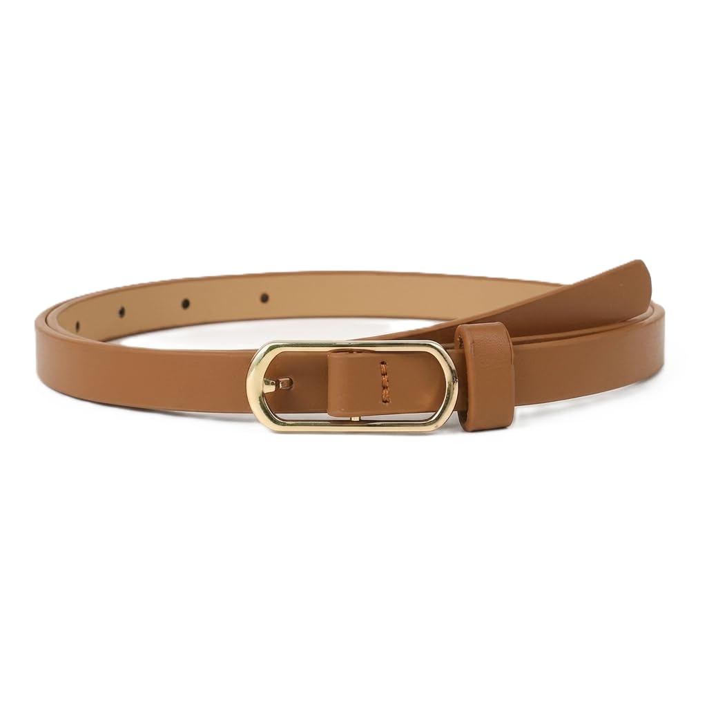 Belts For Women And Girls 4 Pcs Combo Stylish Waist Belt For Dresses Jeans (BROWN)-image-25