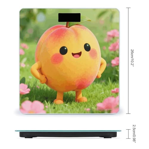 Báscula digital precisa para baño con pantalla LCD miniatura 2