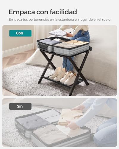 Recopilación de Soportes para maletas comprados en linea. 21 Soportes para maletas marca SONGMICS (3)