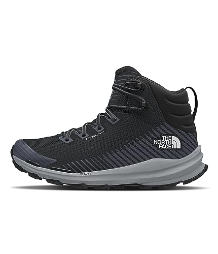 THE NORTH FACE Tênis masculino VECTIV Fastpack Mid FUTURELIGHT para caminhada, TNF preto/cinza vanadis, tamanho 41